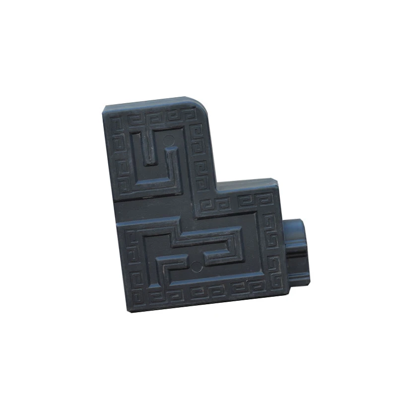 正吻一体仿古瓦中式古建门头仿古屋顶假青瓦树脂屋檐装饰配件