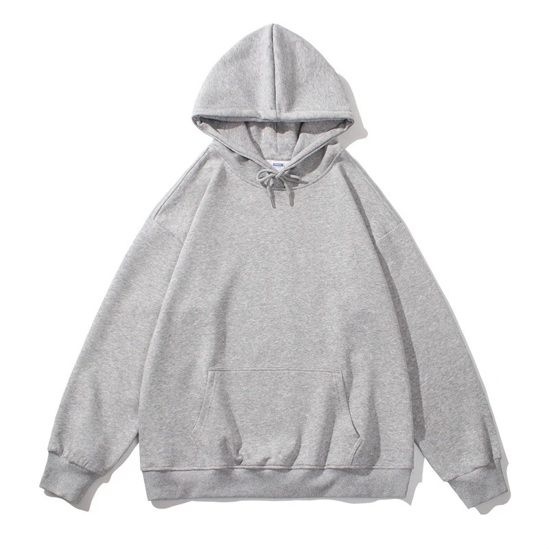 WEBALLER连帽卫衣高克重华棉保暖休闲潮酷美式卫衣百搭长袖