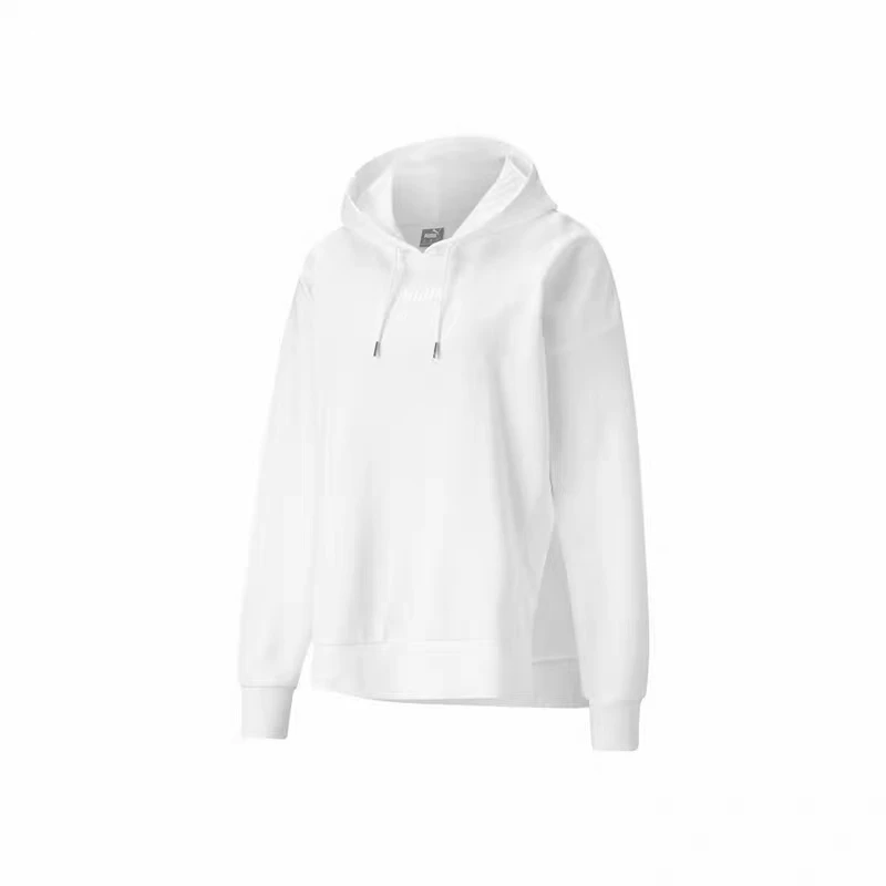 PUMA/彪马 C053 847688-02女子休闲带帽秋季白色宽松卫衣 P4-3-03