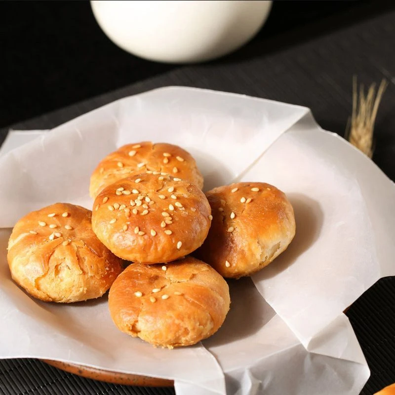 安徽特产好吃黄山烧饼梅干菜扣肉酥饼网红零食传统糕点心小吃手工