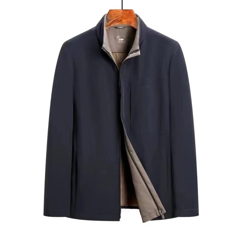 男士冬季立领新款90%鹅绒服 防泼水商务休闲男装3699