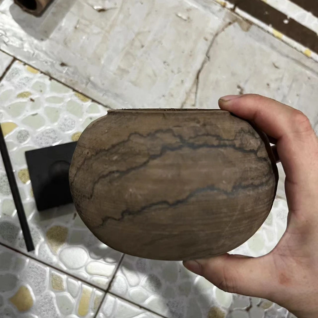 黑柿木半成品（已阴干一年）毛胚盲盒，紫光檀纽料黑柿木镶嵌加工