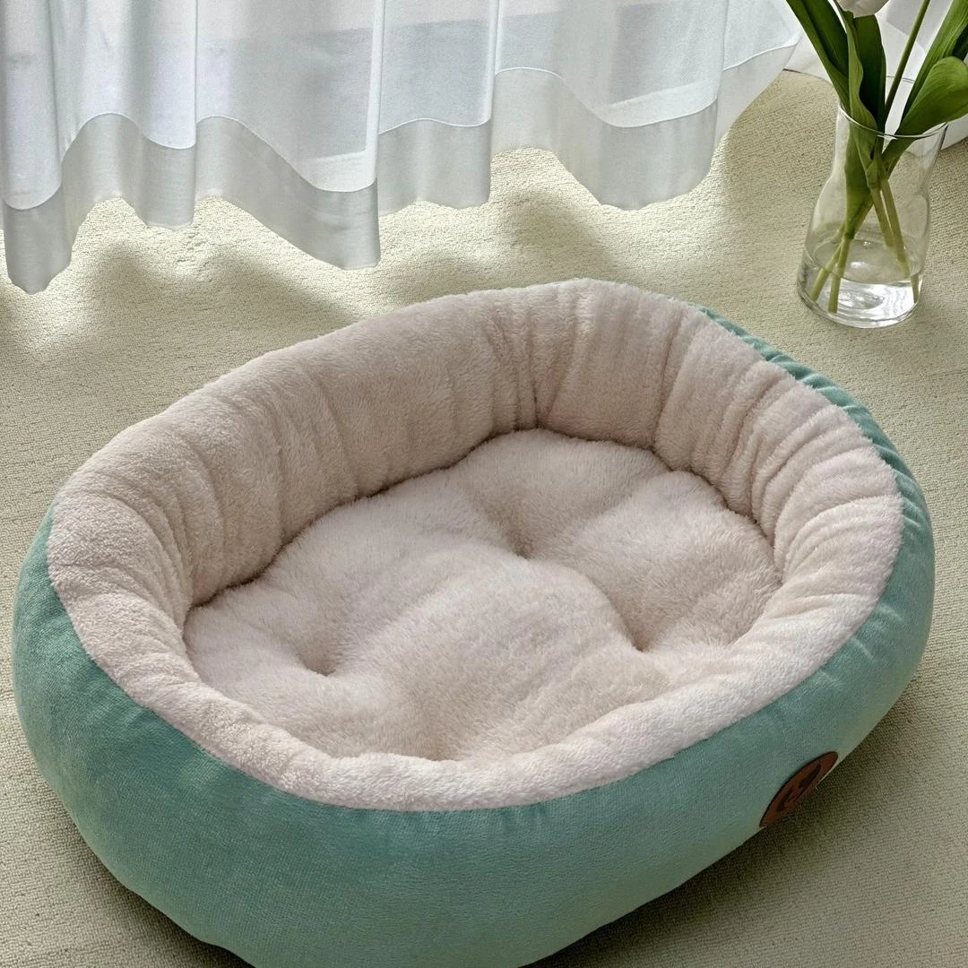 秋冬季加厚保暖窝宠物窝狗窝垫子猫窝大小型犬毛绒四季通用宠物床
