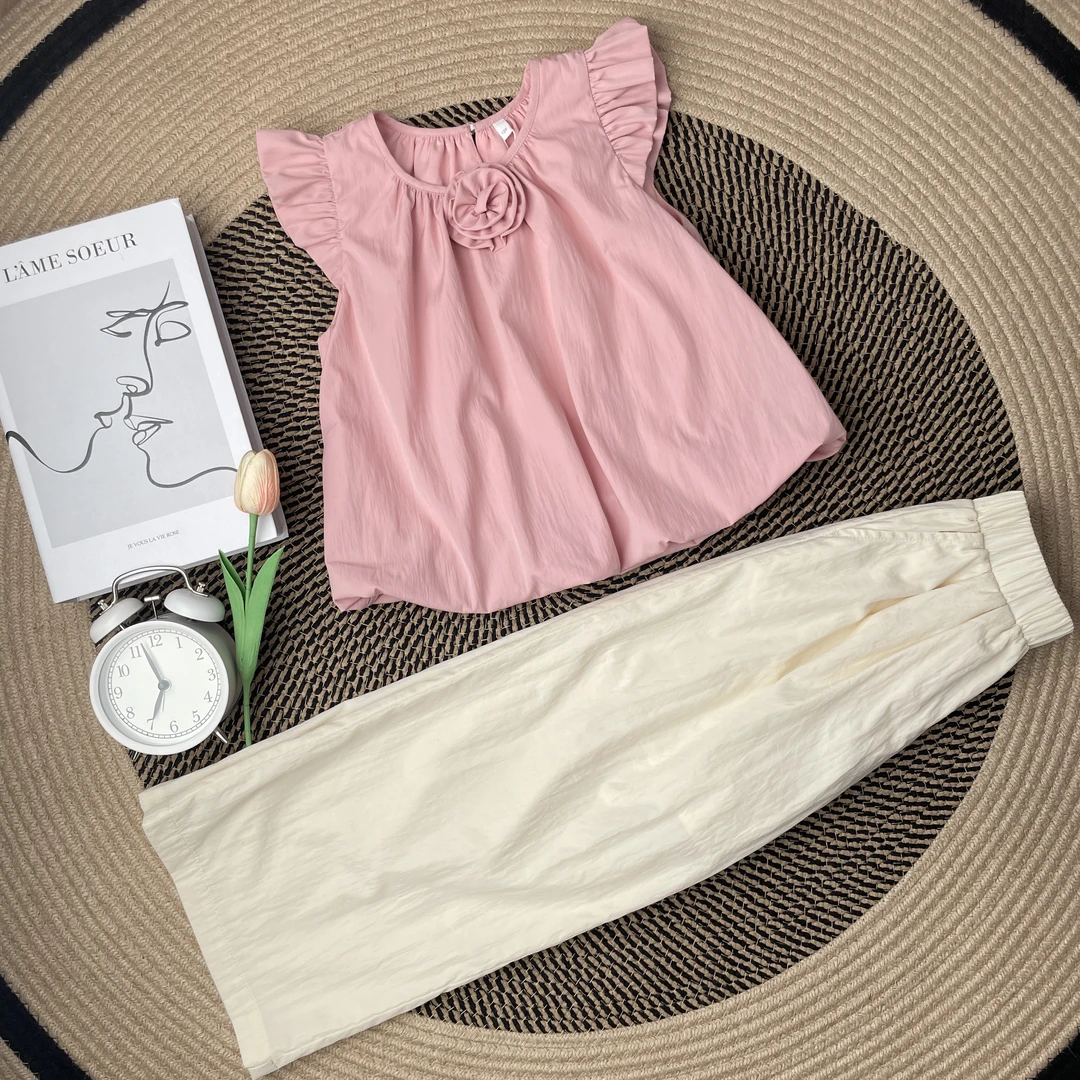 IEF/爱依服【童装】女童夏季洋气出游时尚百搭上下套装