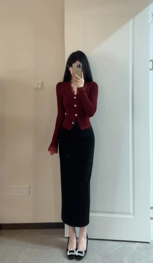 【浪漫华尔兹】冬季新款时尚高级感千金轻熟风显瘦衬衫XY-046