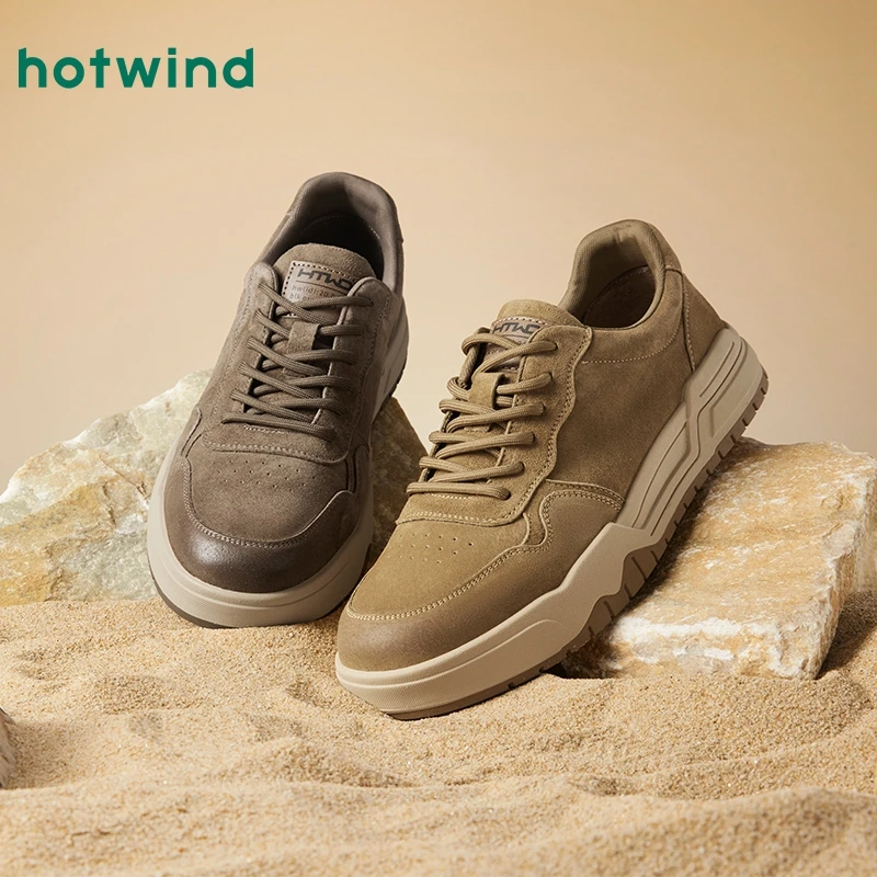热风2024年秋季新款男士时尚休闲鞋H13M4V09