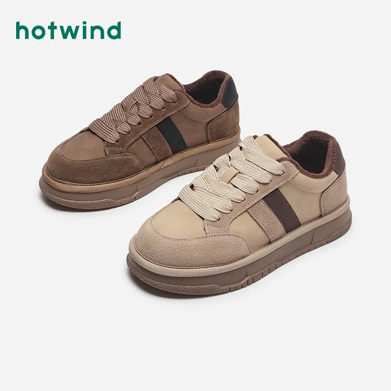 Hotwind/热风热风23年冬季百搭舒适潮流女士时尚雪地靴H91W3821