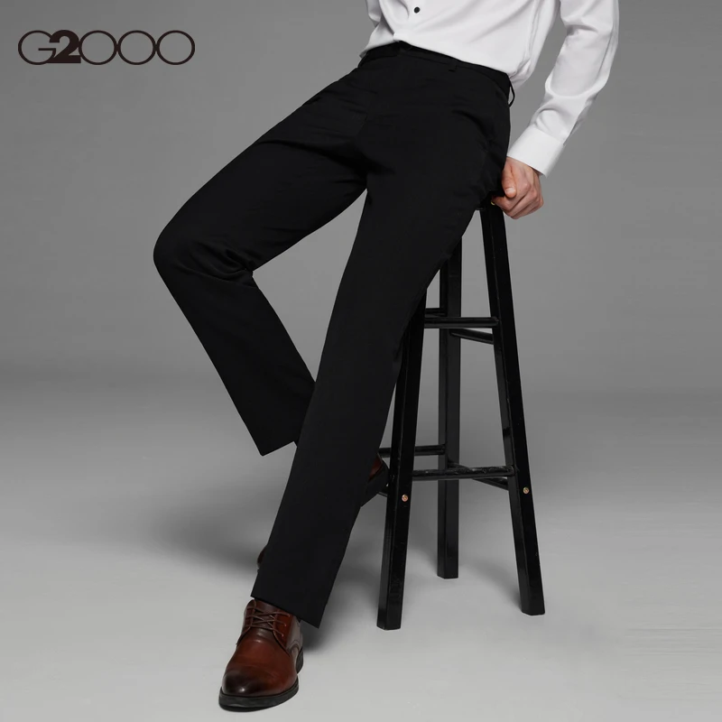 【高品质弹力抗菌西裤】G2000男装商场新款商务通勤男士长裤舒适