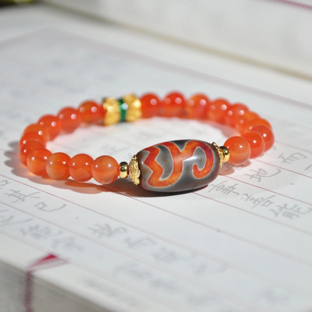 非金属布艺手链 【千万福】百年●土埋水莲花单圈手串-A1900241