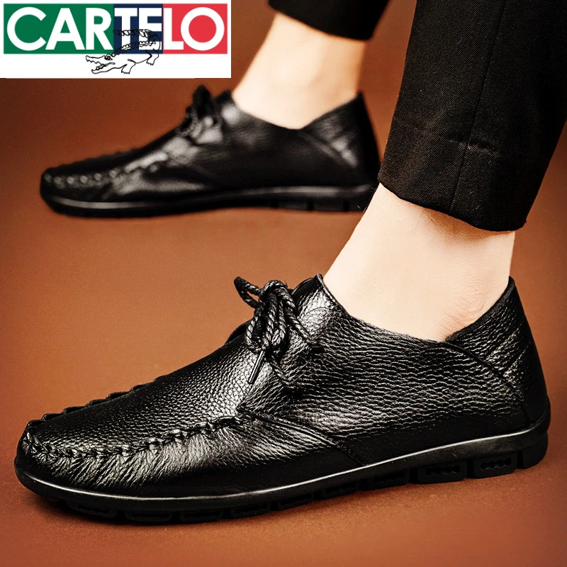 豆豆鞋男鞋秋季轻奢2025新款爆款商务正装轻奢爆款休闲皮鞋子男士