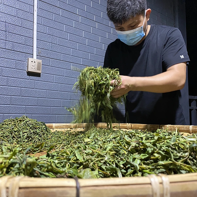 醉易武2025年 百花潭古树  普洱茶生茶 357g饼茶