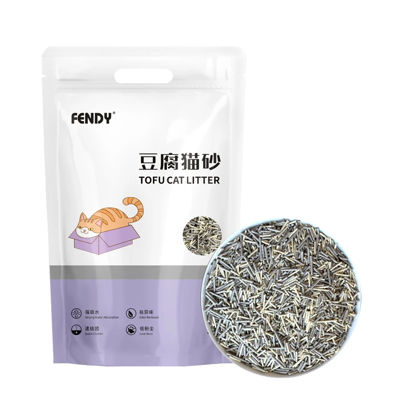 猫砂清洁碳奶香豆腐混合砂除臭低尘结团豆腐猫砂