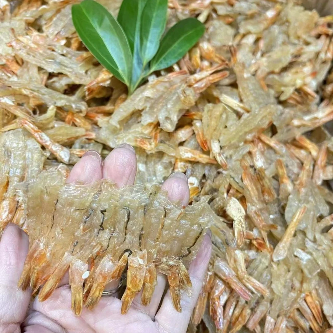 虾虾搭配鱼干 蒸 炒