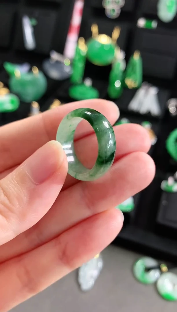 【闪购商品】翡翠戒圈未镶嵌手饰14