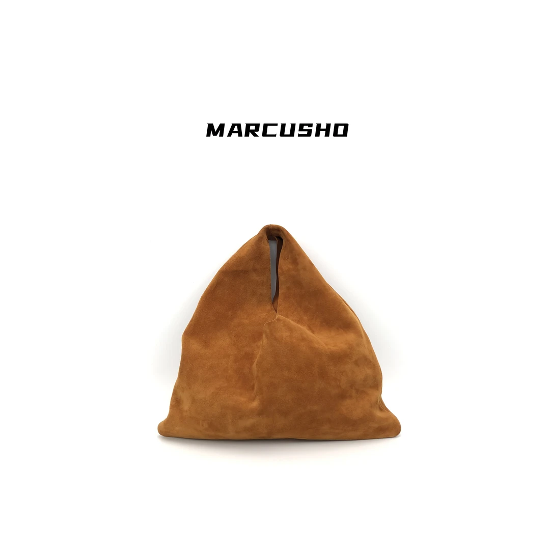 MARCUSHO秋冬时髦小牛皮简约尼古包包B1017