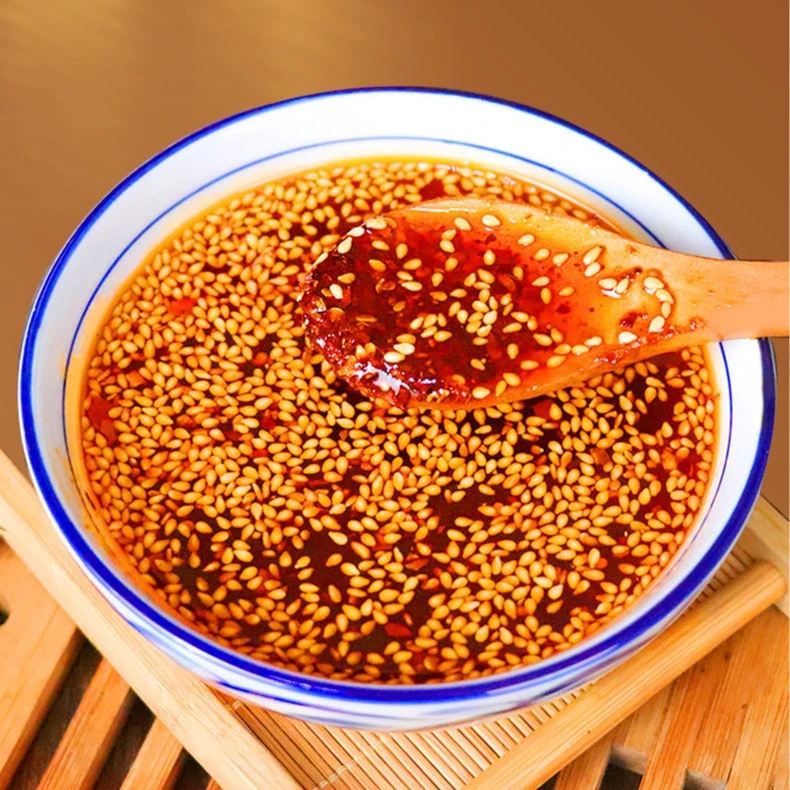 辣椒油四川油泼辣子红油陕西凉皮凉拌菜专用调料汁香辣辣椒酱商用