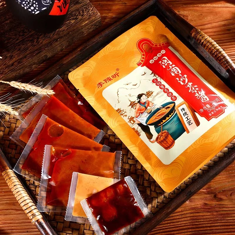 李陳昕闽南沙茶酱袋装调味即食好吃汤底火锅口感营养美味百搭酱料