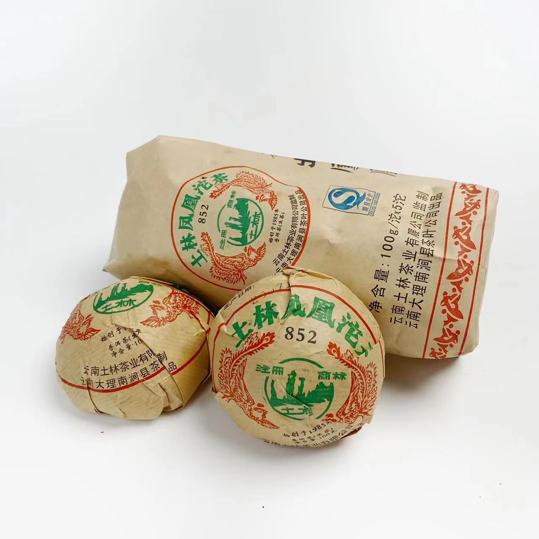 2007年土林无量山【852】凤凰沱干仓陈年陈香蜜韵普洱生茶600g