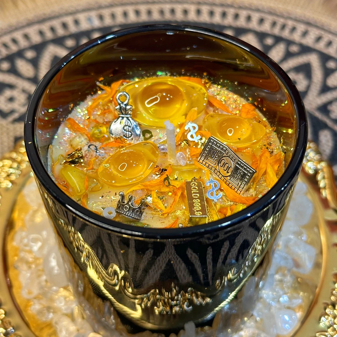 星辰能量STAR 金钱雨2.0【经典首选】许愿显化冥想香薰蜡烛 280g