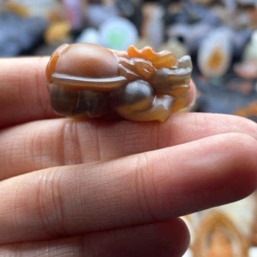 【闪购商品】玛瑙/玉髓吊坠未镶嵌清**露