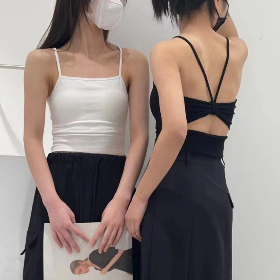 百搭小众设计款谁穿谁好看时尚吊带背心女
