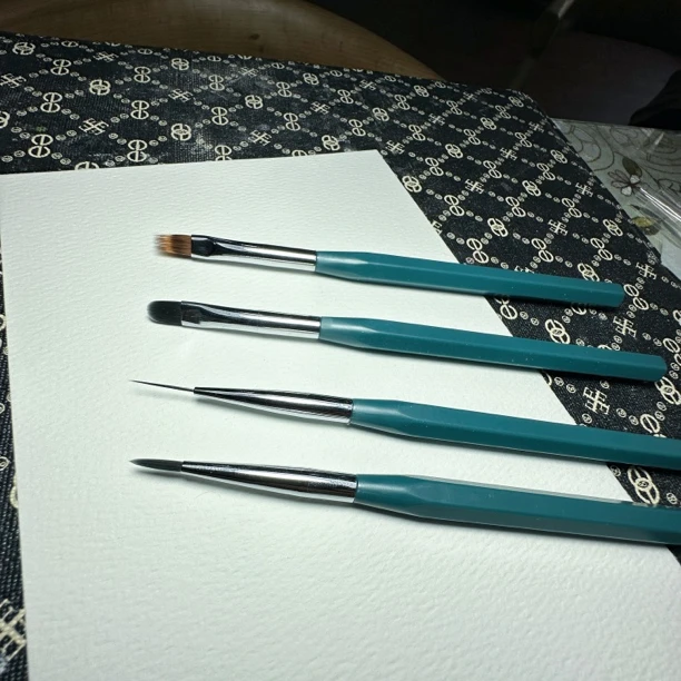 美甲专业彩绘笔初学者精致拉线笔晕染画花渐变法式光疗笔专用工具