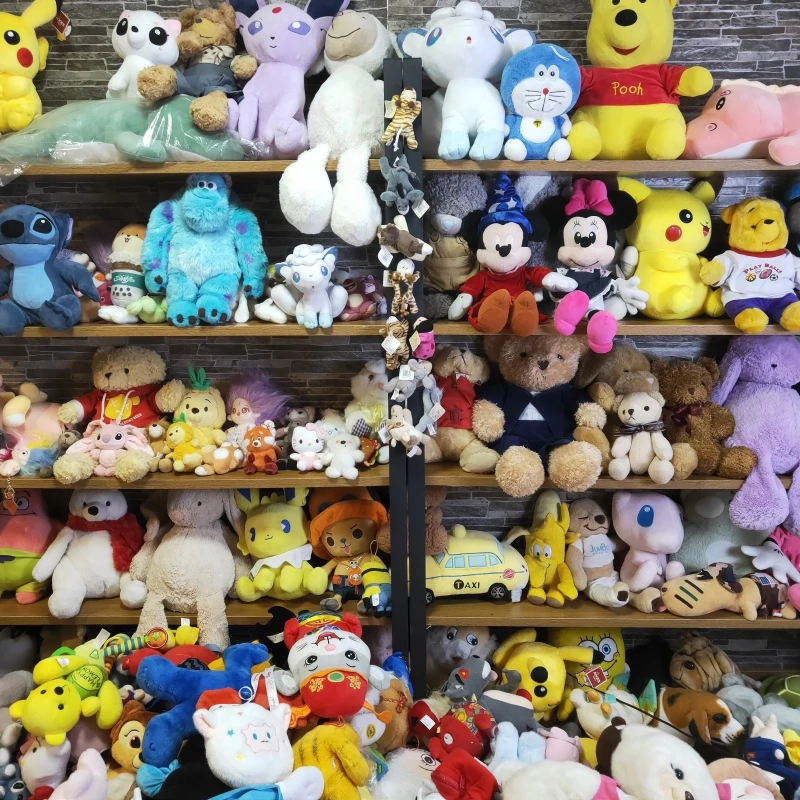 中古毛绒玩具卡通微瑕疵品布娃娃挂件挂饰冰箱贴孤品孤版老料娃娃