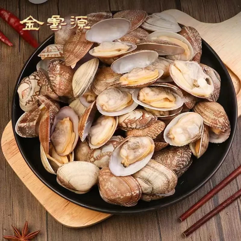 熟花蛤蜊原汁口味出口级无沙真空包装新鲜花蚬子肉500g*5袋