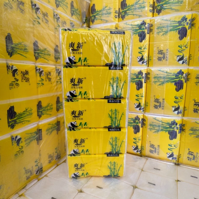 20包纯木浆白色整箱实惠装加厚家用平板卫生纸家庭装家用草纸