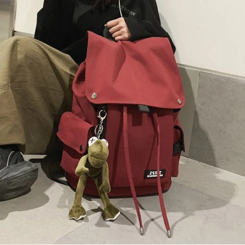 书包男潮酷大容量学生高中旅行电脑双肩潮牌休闲男士简约背包女