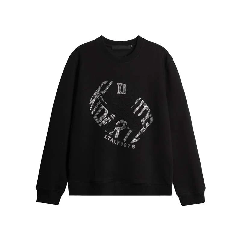 DA秋季新款男士卫衣经典百搭时尚休闲宽松长袖卫衣-宽松-24BFC539