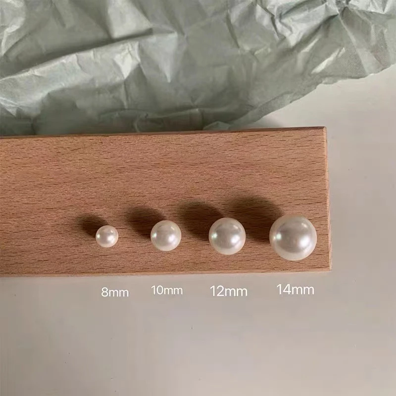 法式高级仿仿珠珠耳钉女小众设计感耳环简约百搭复古气质名媛耳