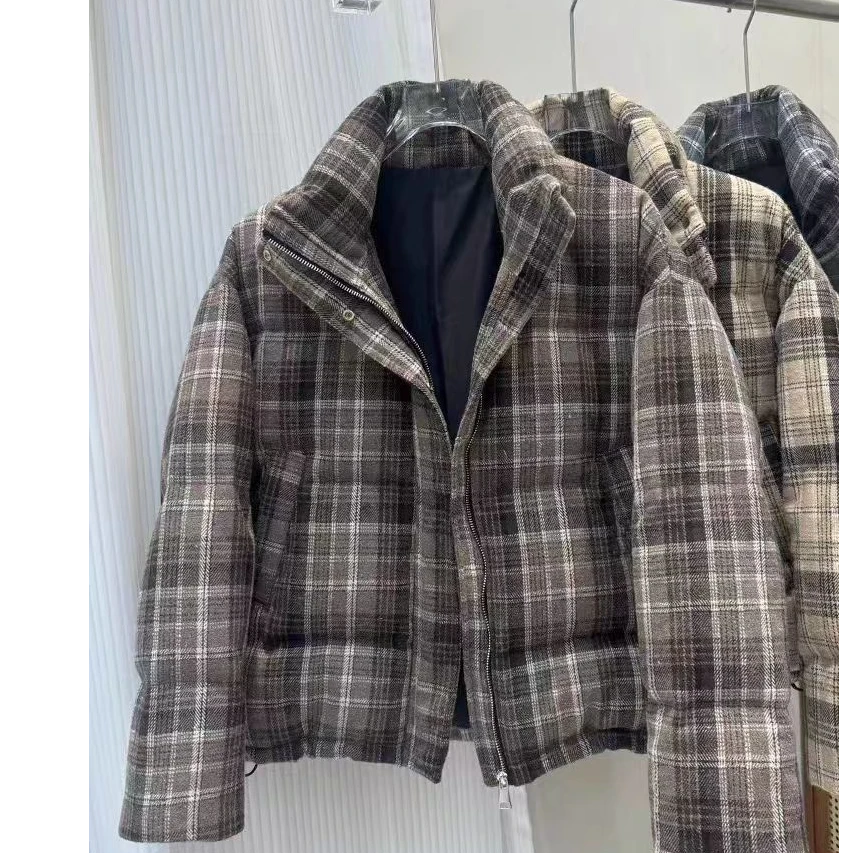 2024年新款立领鹅绒服冬季好看时尚加厚外套