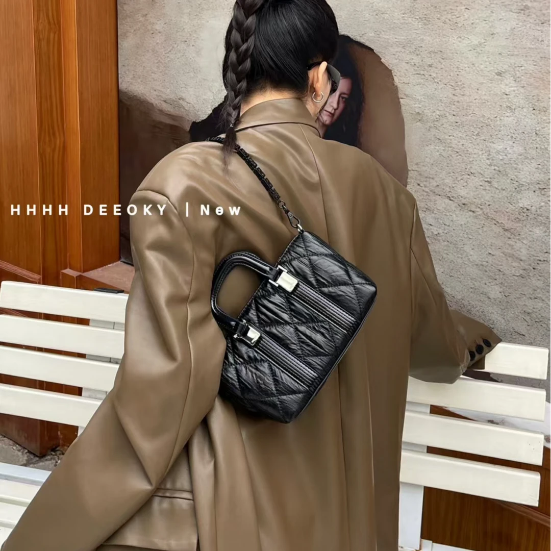 2025秋冬新款腋下潮流复古手提单肩斜跨包时尚女包 7116