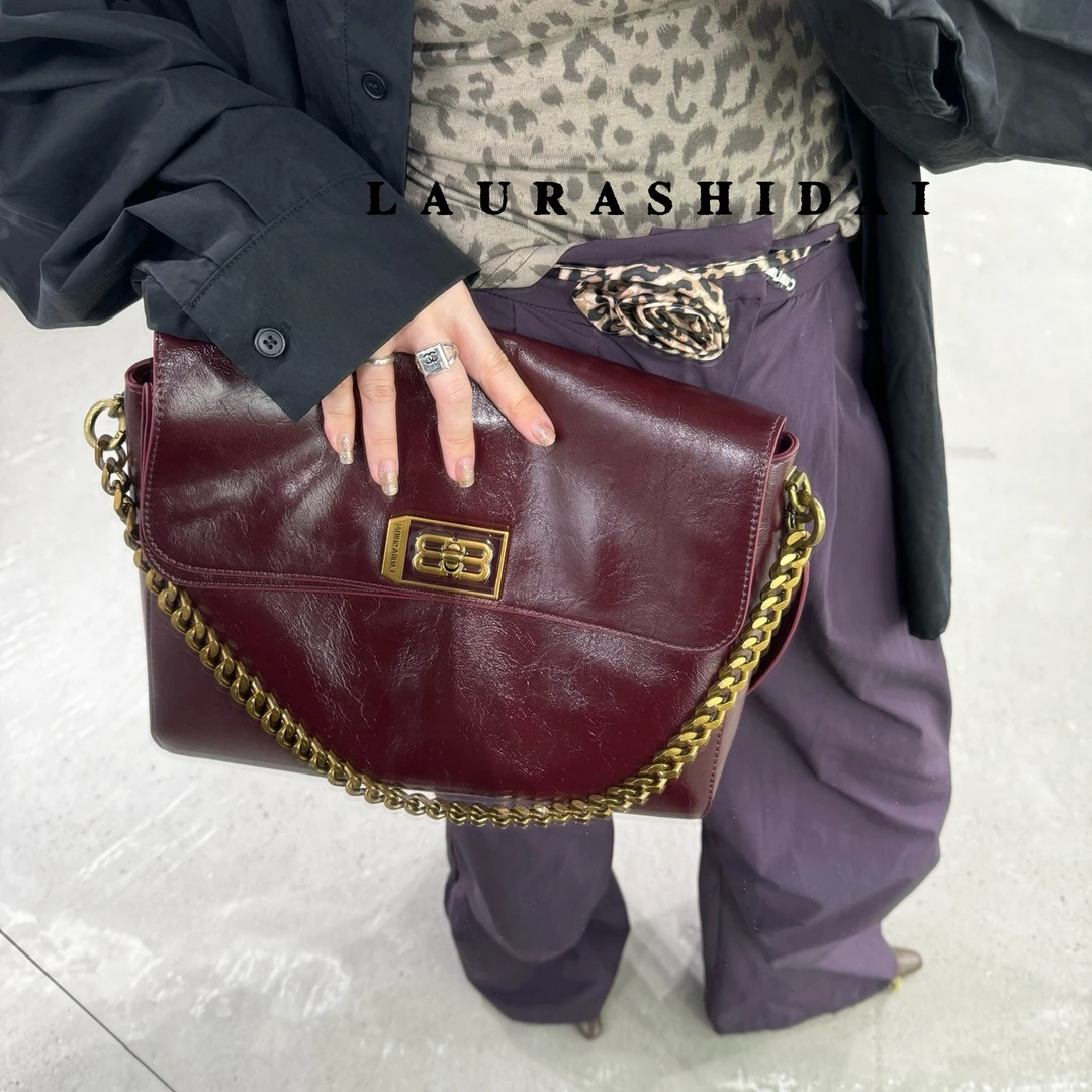 2024秋冬新款雅丹风腋下潮流百搭单肩包时尚女包 5059