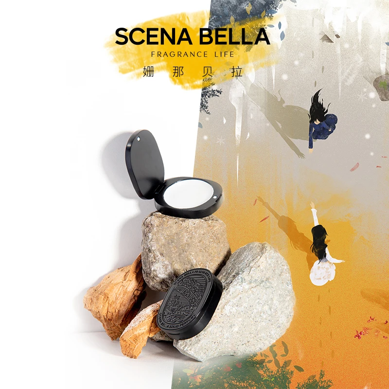 SCENABELLA  小众香膏便携式淡香高级香膏【西西里/凛冬】