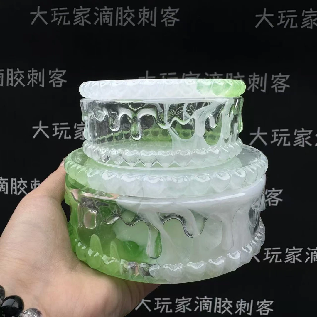 【蛋糕罐子】随机颜色滴胶DIY手工创意制作滴胶成品