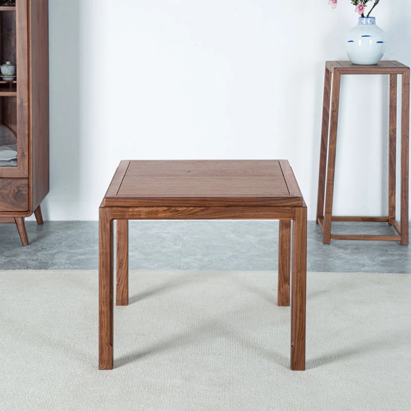 园昌家具 北美黑胡桃方块八仙桌