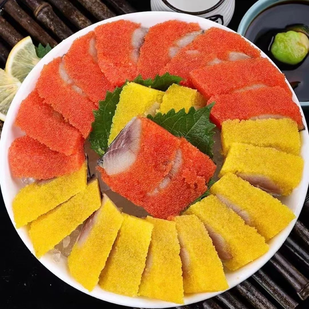 西鱗鱼籽 【红、黄两种口感】希鲮鱼籽 冷冻 日式生鲜新鲜美味