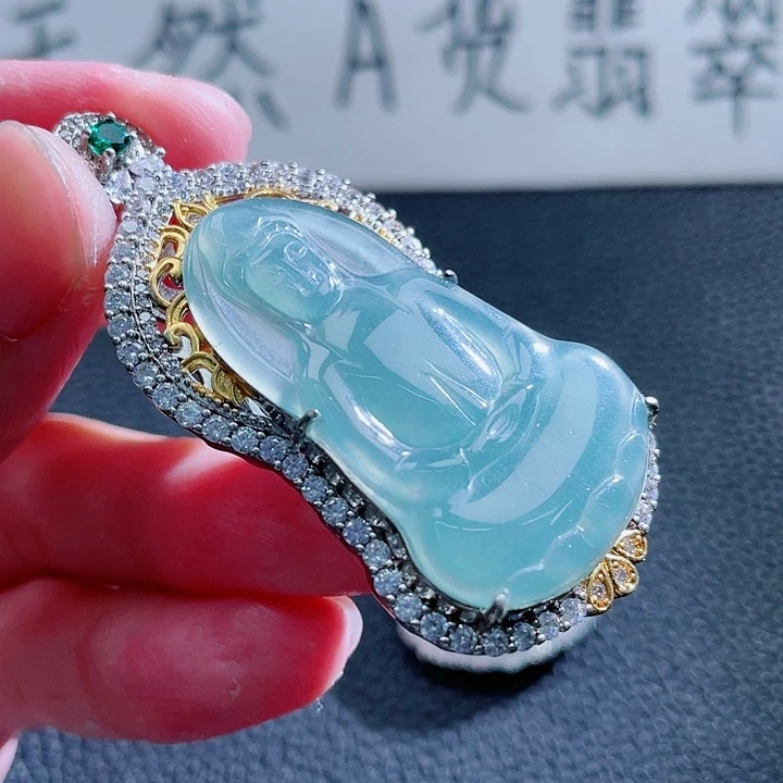 翡翠颈饰未镶嵌9999999999