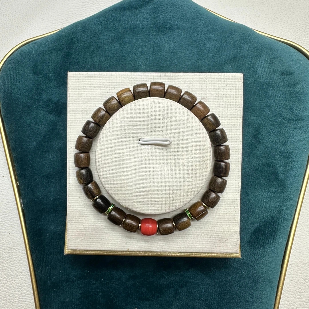 【沐言优选】DIY8m老型珠手链A415