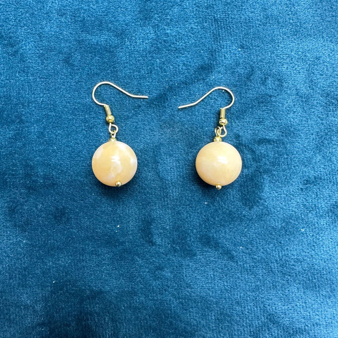 【沐言优选】香香14.5m圆珠耳饰A391