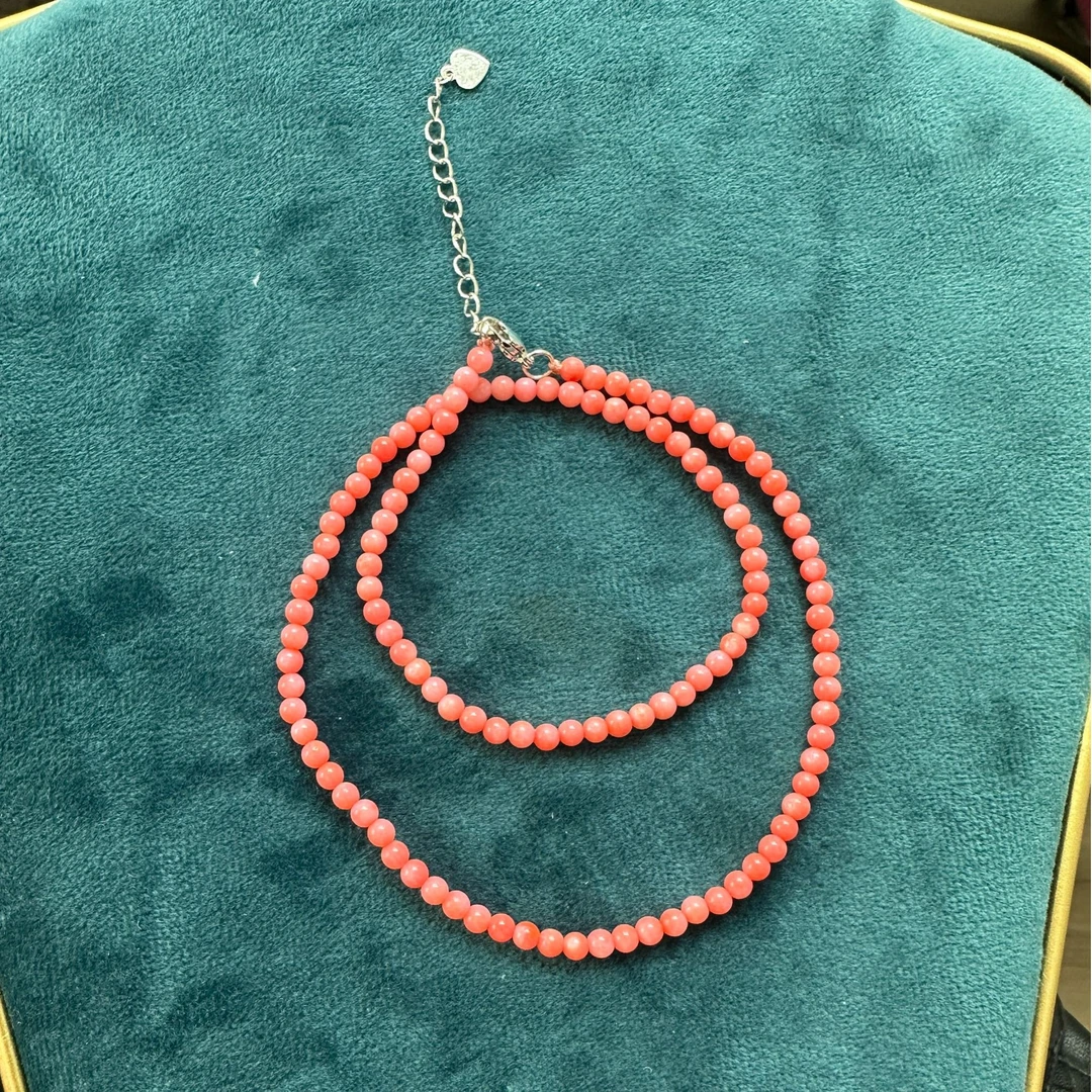 [沐言严选]粉色姑娘3.6m项链A280