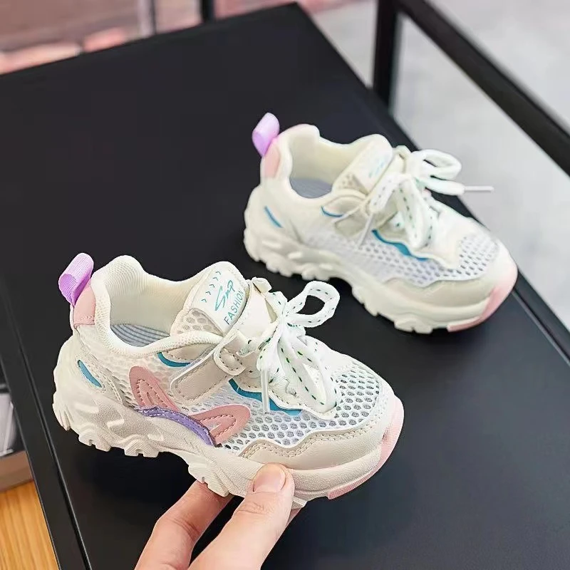 儿童鞋子2023夏秋新款机能网鞋适合中大童男女款轻巧舒适防滑透气