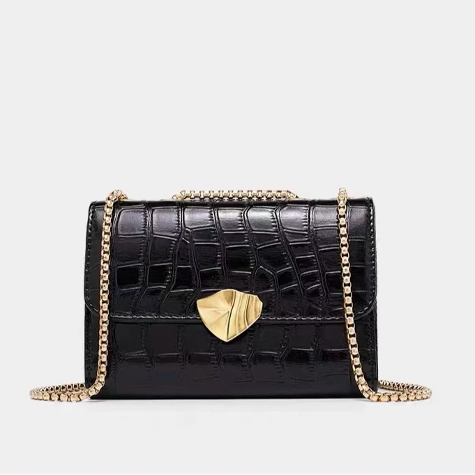 【卡总推荐】时尚方包2024新款高级感菱格链条单肩包女包