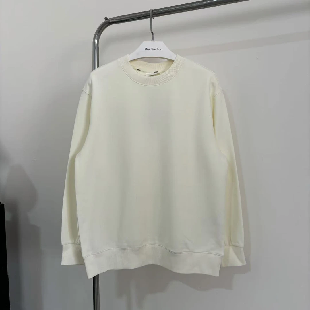 东大门春秋圆领纯色宽松休闲卫衣4377（DP22SS1121）