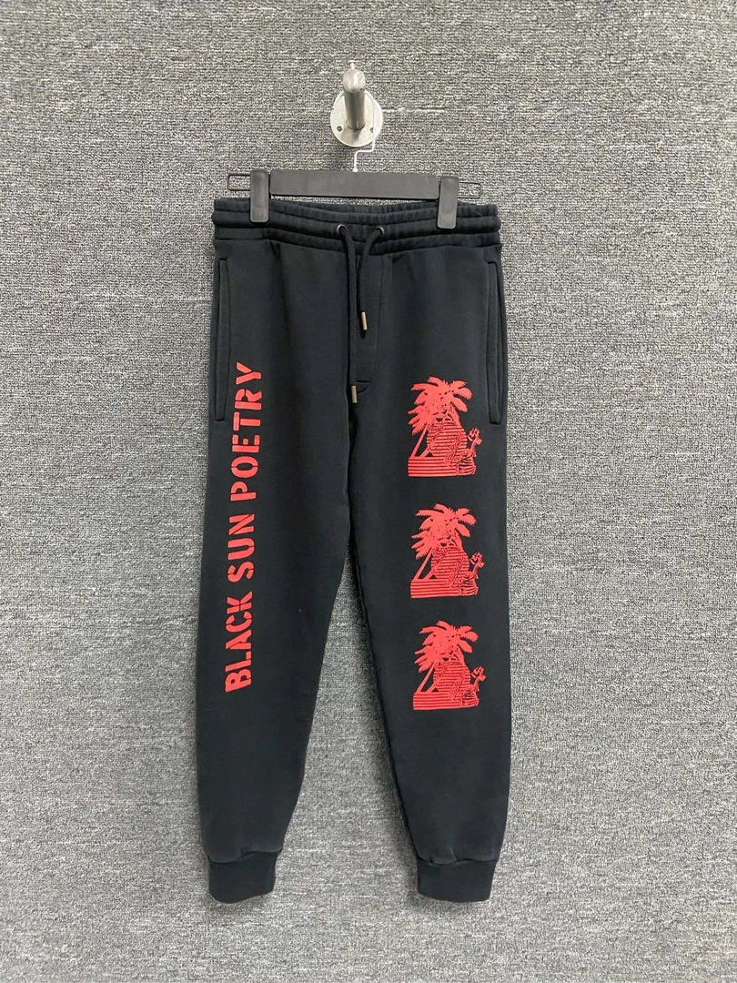 福利/Palm Angels 海岛椰树休闲运动长裤 /xxs码/全新带吊