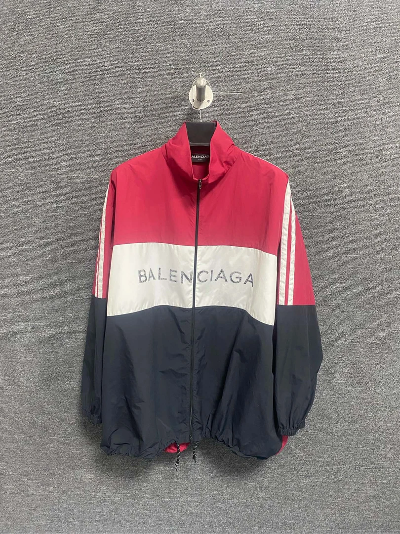 福利/Balenciaga/巴黎世家/字母拼接冲锋衣 95新/39码/
