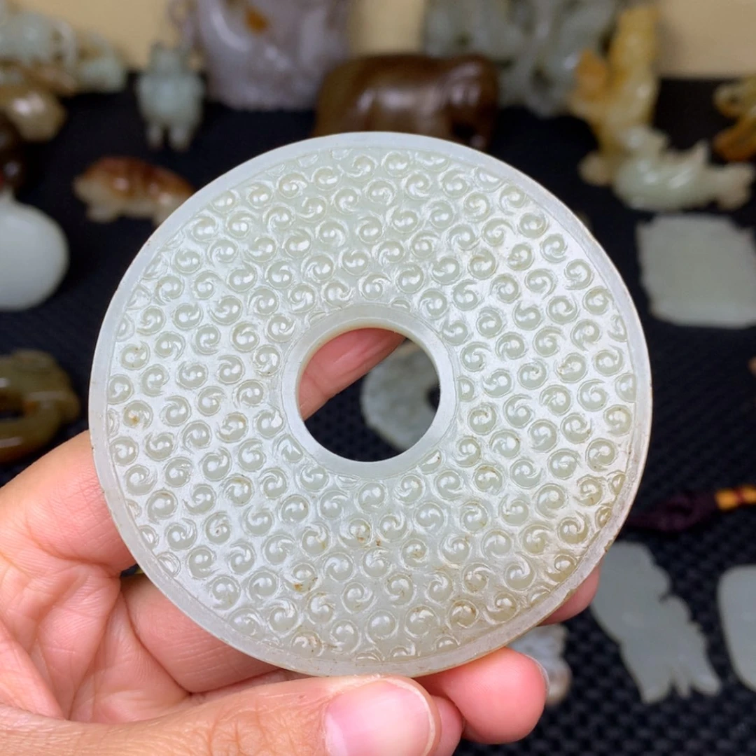 【闪购商品】和田玉挂件未镶嵌雨*