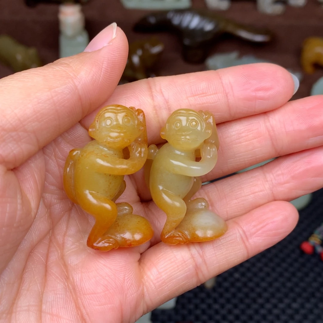 【闪购商品】和田玉挂件未镶嵌手****柔